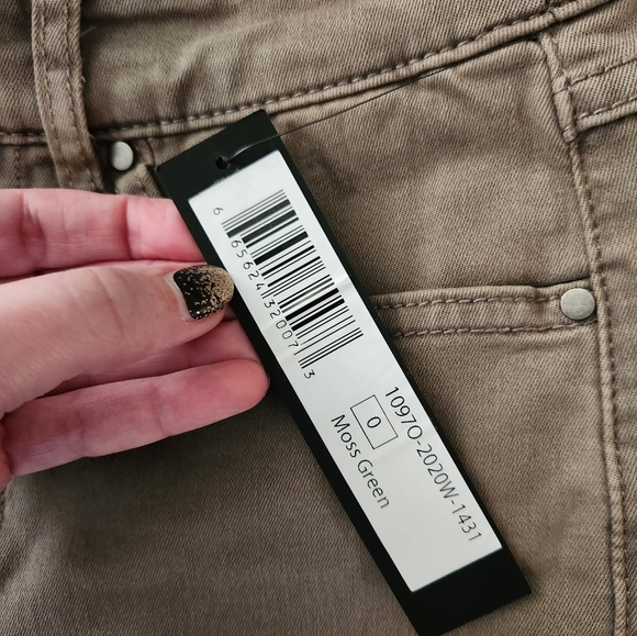 NWT TRIBAL Pull On Pant Moss Green - Picture 6 of 6